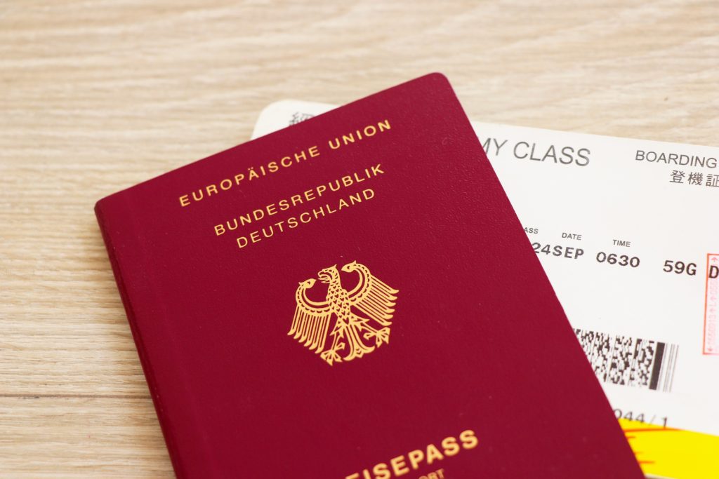 passport germany